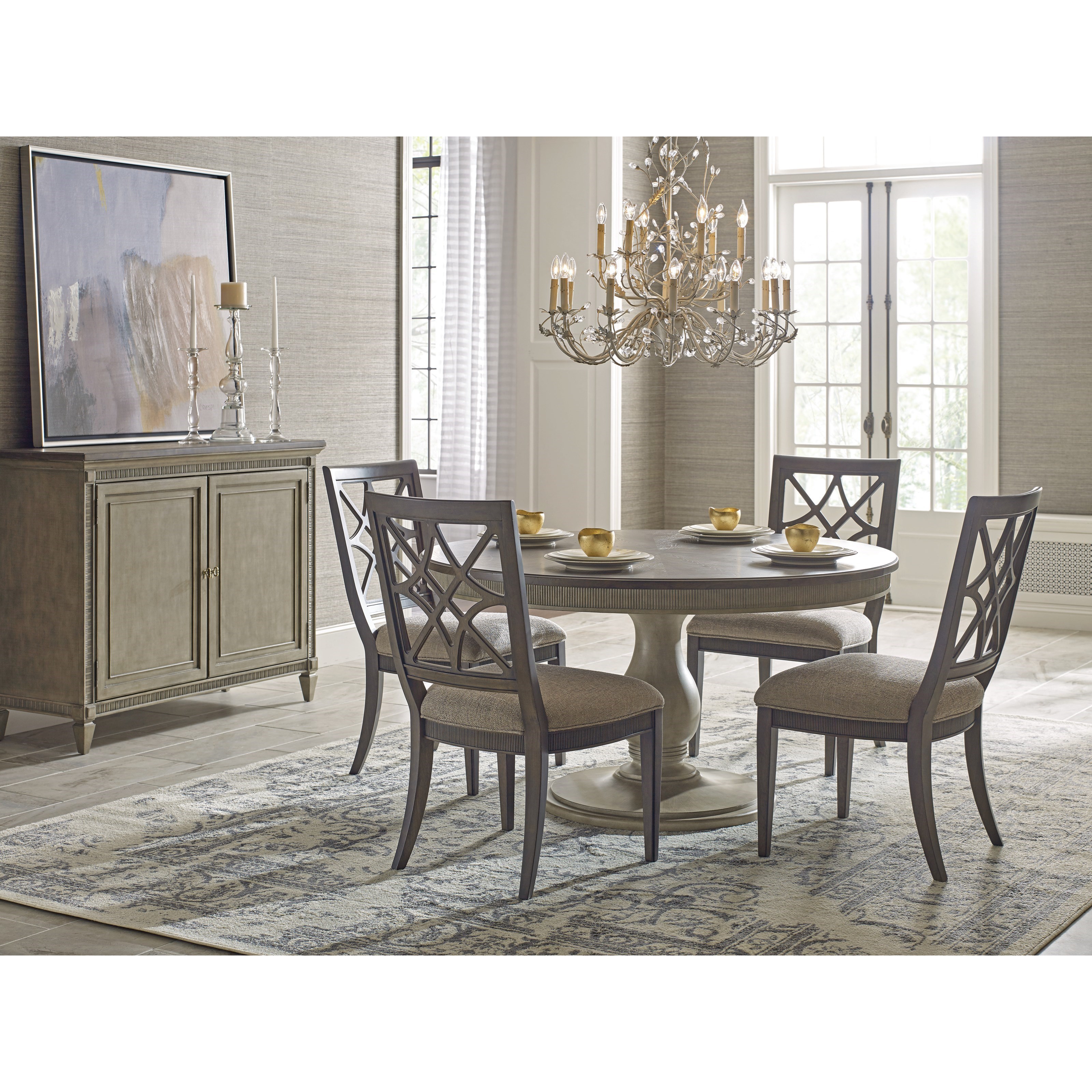 American Drew Savona Octavia Dining Table Sheely's Furniture